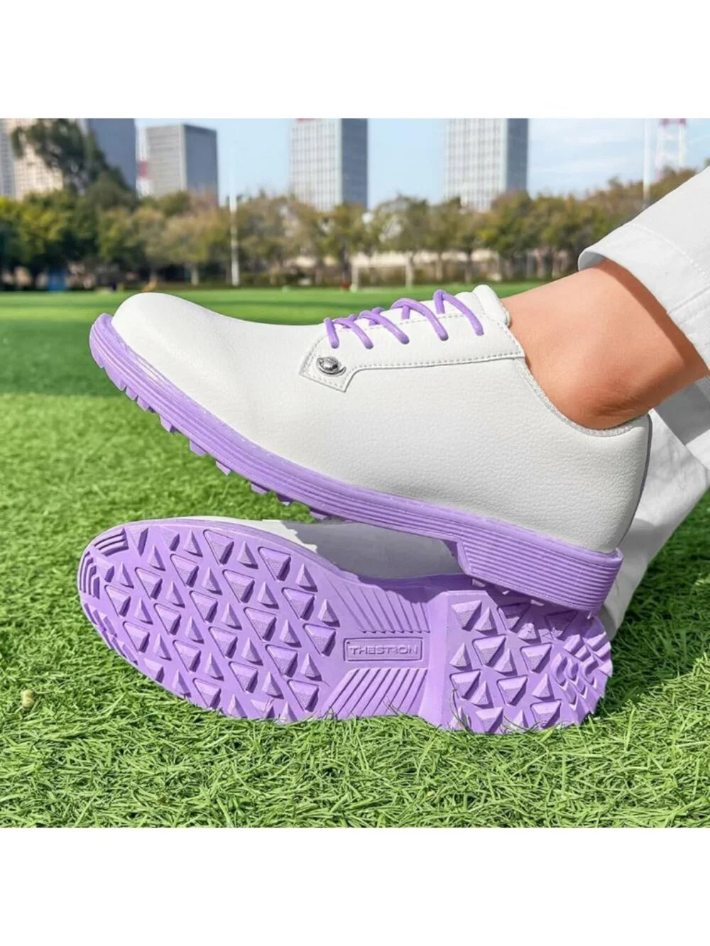 Spikeless Women's Golf Shoes - Stylish Sports Sneakers for Walking & Playing
